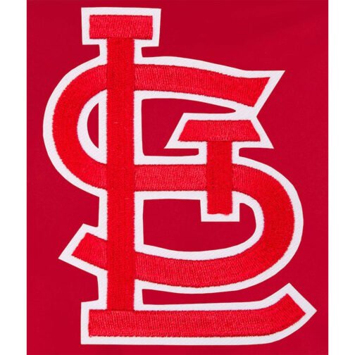 Poly-Twill St. Louis Cardinals Red Jacket - Image 5