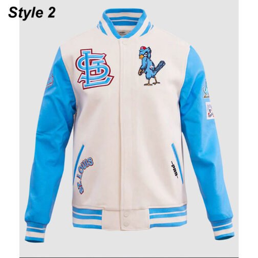 St. Louis Cardinals Retro Classic Varsity Jacket - Image 2