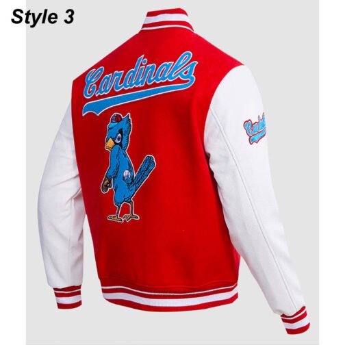 St. Louis Cardinals Retro Classic Varsity Jacket - Image 8