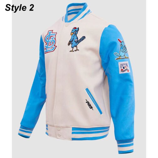 St. Louis Cardinals Retro Classic Varsity Jacket - Image 10