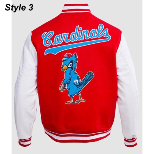 St. Louis Cardinals Retro Classic Varsity Jacket - Image 6