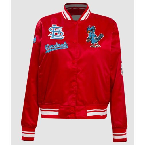 St. Louis Cardinals Retro Classic Rib Jacket - Image 2