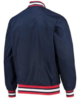 The Jet III St. Louis Cardinals Navy Blue Satin Jacket