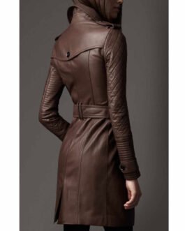 Castle Kate Beckett Double Breasted Leather Coat
