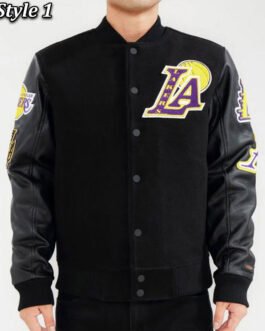 Los Angeles Standard Lakers Varsity Letterman Jacket