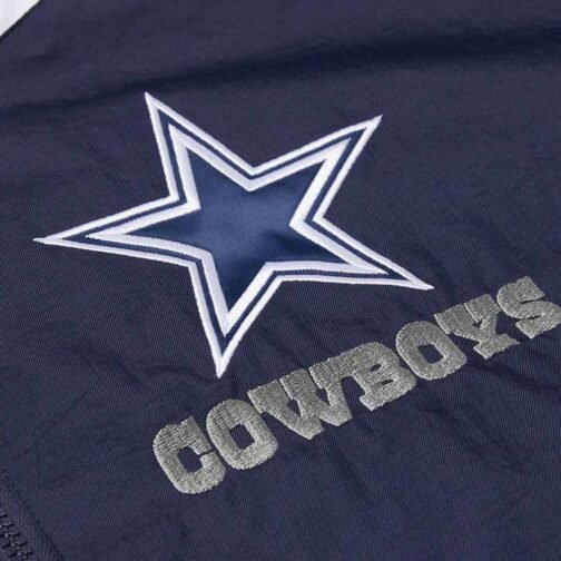 Dallas Cowboys Star Windbreaker Jacket - Image 4
