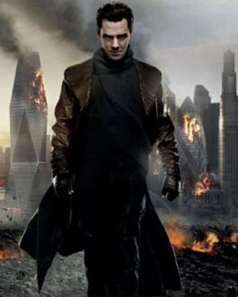 Star Trek Into Darkness Khan Brown Leather Coat