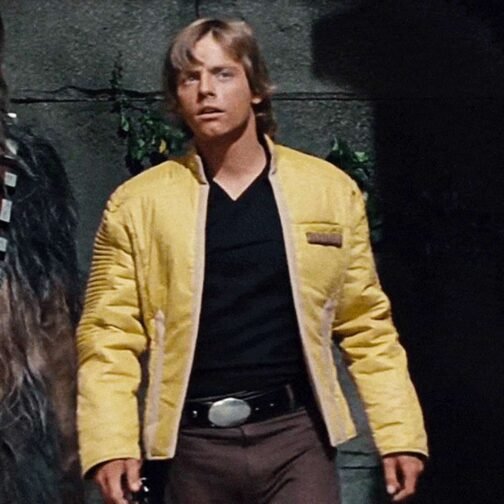 Star Wars A New Hope Mark Hamill Yellow Jacket - Image 6