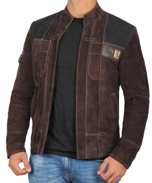 Han Solo A Star Wars Story Suede Jacket
