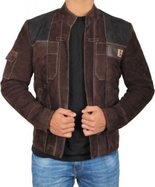 Han Solo A Star Wars Story Suede Jacket - Image 3