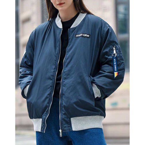 Starfield Blue Bomber Jacket - Image 2