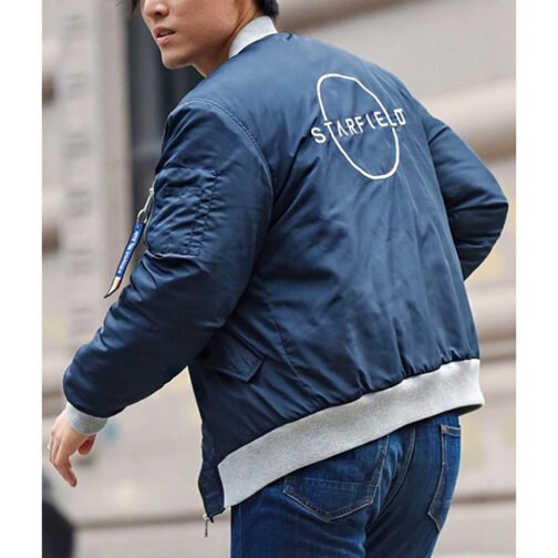 Starfield Blue Bomber Jacket - Image 5