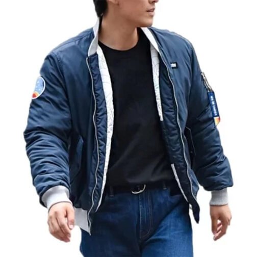 Starfield Blue Bomber Jacket - Image 4