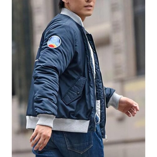 Starfield Blue Bomber Jacket - Image 7