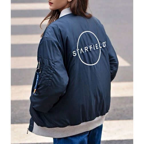 Starfield Blue Bomber Jacket - Image 3