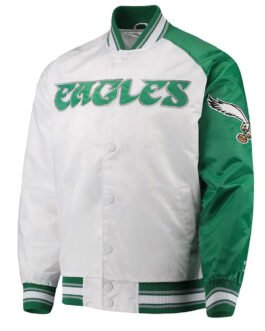 Philadelphia Eagles Start of Season White/Green Jacket