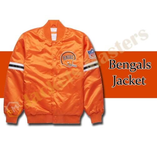 Bengals Starter Satin Jacket - Image 6
