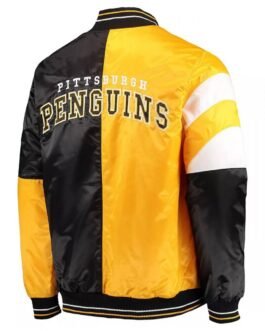 The Leader Pittsburgh Penguins Black/Yellow Jacket