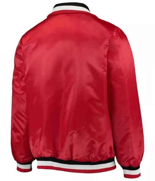 Chicago Blackhawks Captain II Red Jacket - Image 2