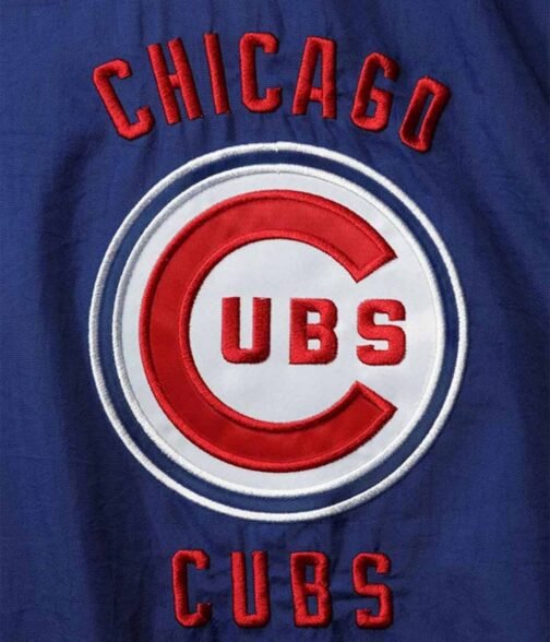 Chicago Cubs The Jet III Royal Blue Bomber Jacket - Image 4
