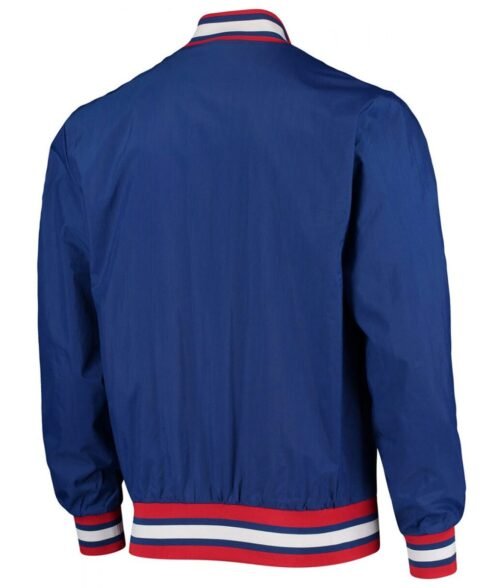 Chicago Cubs The Jet III Royal Blue Bomber Jacket - Image 2