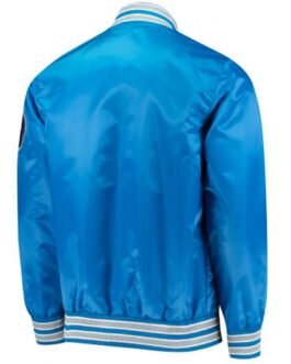 Starter Dallas Mavericks Blue Satin Jacket