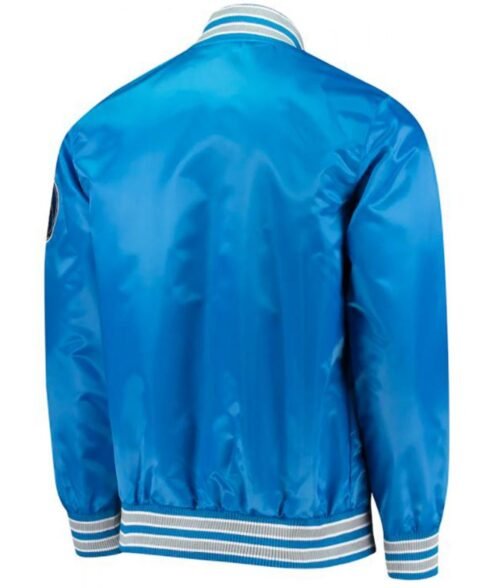Starter Dallas Mavericks Blue Satin Jacket - Image 2