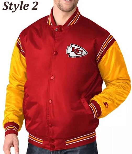 Kansas City Chiefs Starter Red Jacket - Image 6