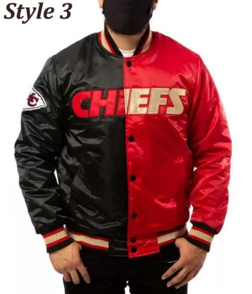 Kansas City Chiefs Starter Satin Jacket - Image 3