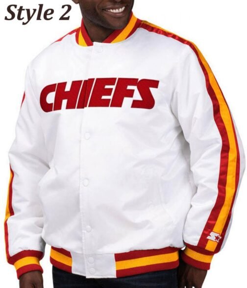 Kansas City Chiefs Starter Satin Jacket - Image 2