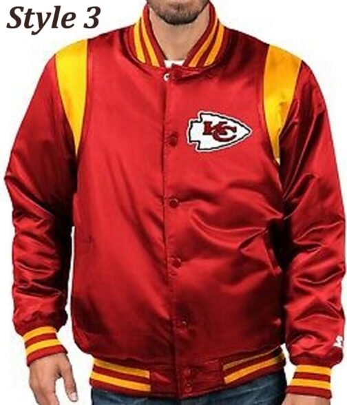 Kansas City Chiefs Starter Red Jacket - Image 3