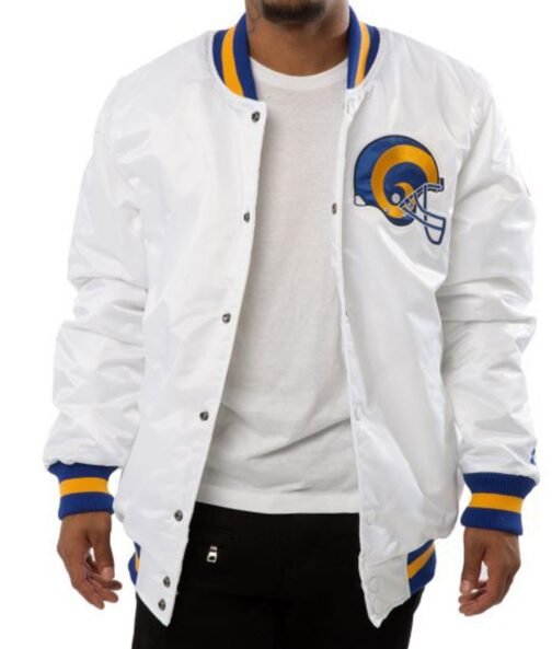 Los Angeles Rams Starter Satin Jacket - Image 9