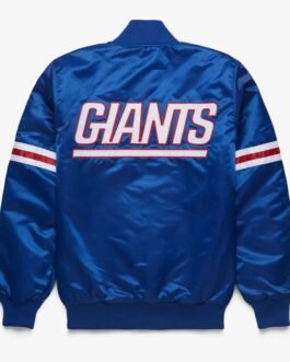 NFL Satin Seattle Seahawks Royal Blue Jacket
