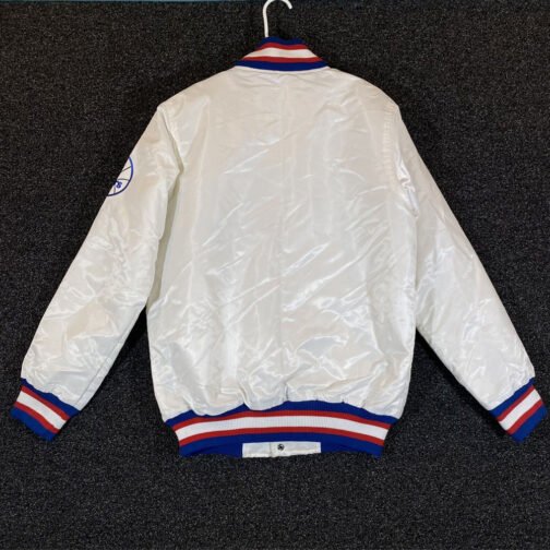 Philadelphia 76ers NBA Tough Season Satin Jacket - Image 6
