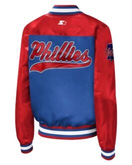 Philadelphia Phillies The Legend Royal/Red Satin Jacket