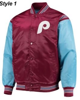 Philadelphia Phillies Satin Jacket
