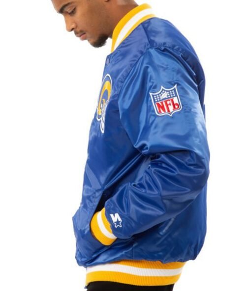 Los Angeles Rams Starter Satin Jacket - Image 8