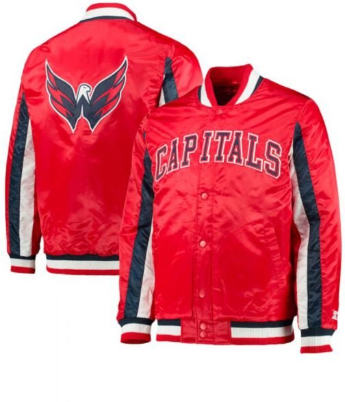 Washington Capitals Starter Red Jacket - Image 3
