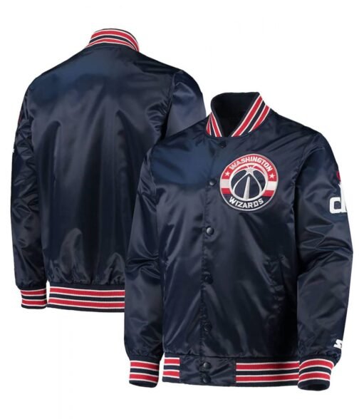 Washington Wizards The Diamond Classic Blue Jacket - Image 3