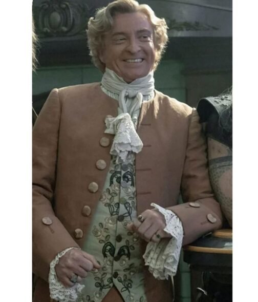 Our Flag Means Death Rhys Darby Wool Brown Coat
