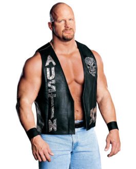 Steve Austin 3:16 SOB Leather Vest