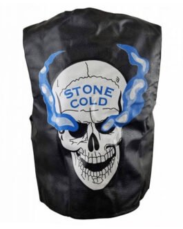 Steve Austin 3:16 Leather Vest