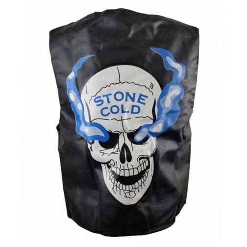 Steve Austin 3:16 Leather Vest - Image 2