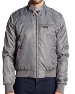 Joe Keery Stranger Things Grey Jacket
