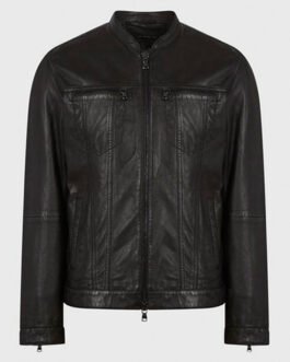 Days of Our Lives Stephen Nichols Black Leather Jacket