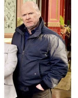 Steve Mcfadden EastEnders Denim Bomber Jacket
