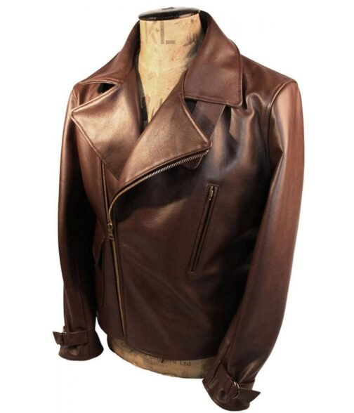 Chris Evans Captain America The First Avenger Brown Leather Jacket - Image 3