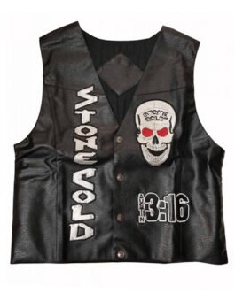 Steve Austin 3:16 Leather Vest