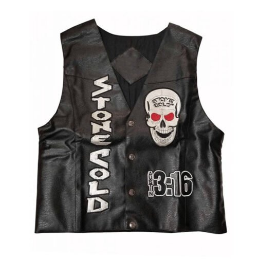 Steve Austin 3:16 Leather Vest