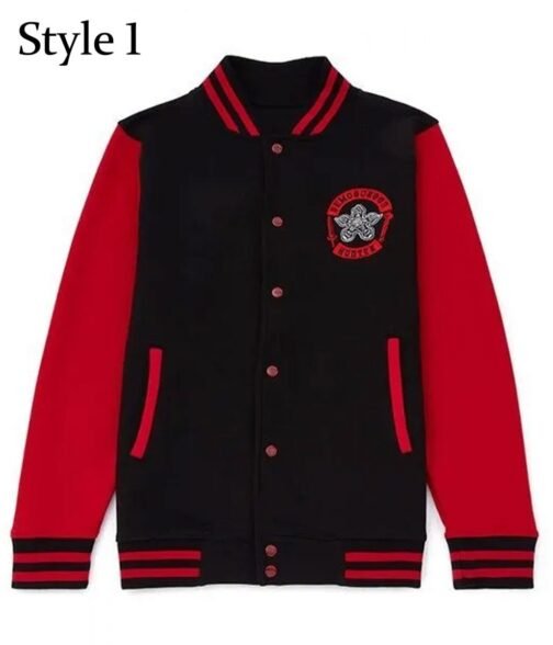 Varsity Demogorgon Hunter Stranger Things Wool Jacket
